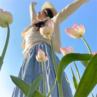 冬天的女子